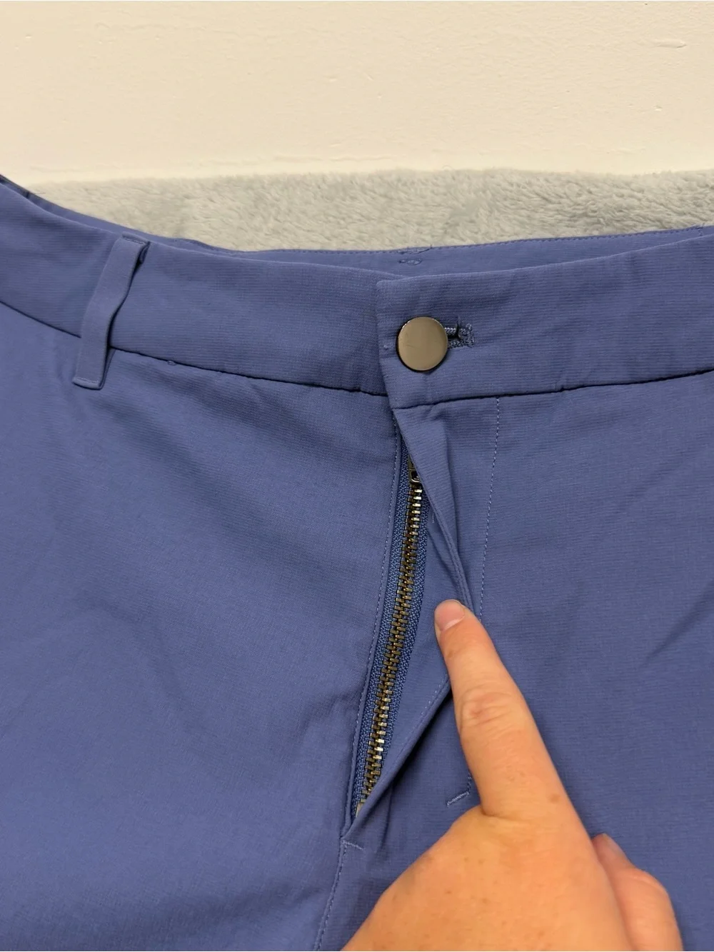 Lululemon Commission Golf Pants Water Drop Blue Performance Stretch Mens 31x31